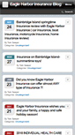 Mobile Screenshot of eagleharborinsurance.com